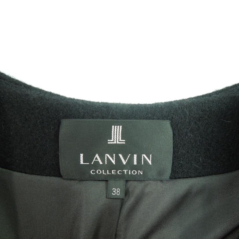 LANVIN COLLECTION/LANVIN COLLECTION ビジュウ付きウールコート サイズ38/2103901//ABランク/83