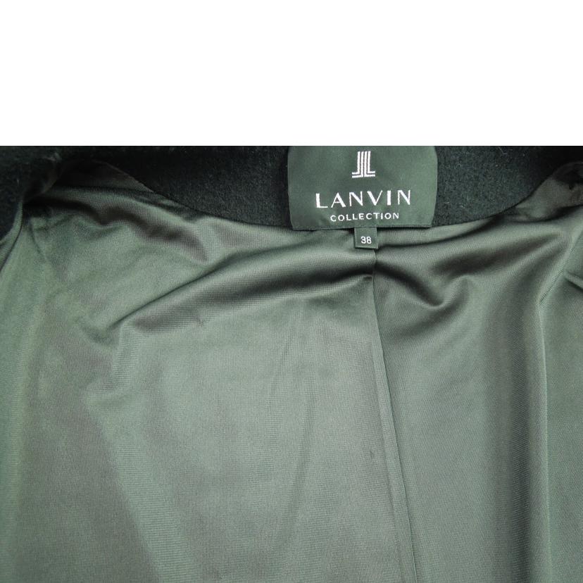 LANVIN COLLECTION/LANVIN COLLECTION ビジュウ付きウールコート サイズ38/2103901//ABランク/83