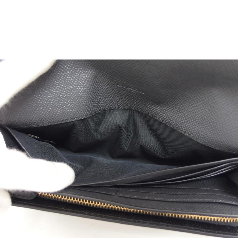 COACH コーチ/クロスグレインレザー二つ折り長財布/ブラック/F54009//G1780/ABランク/04