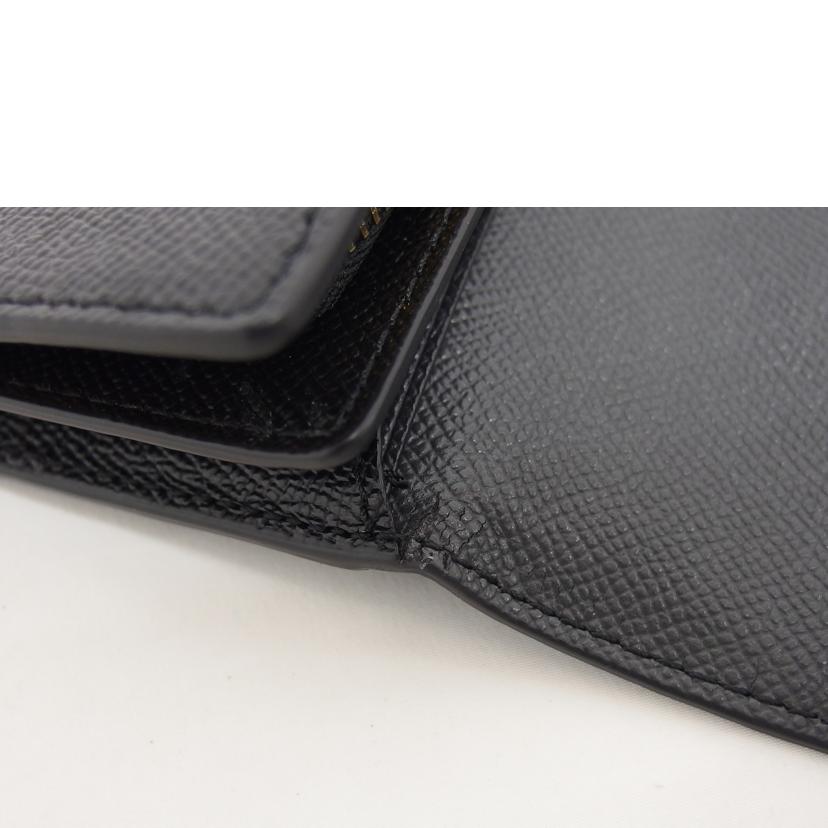COACH コーチ/クロスグレインレザー二つ折り長財布/ブラック/F54009//G1780/ABランク/04