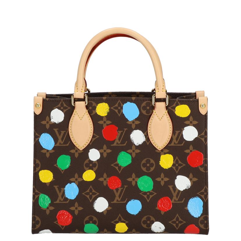 LLOUIS VUITON ルイヴィトン LOUISVUITTON クサマヤヨイ モノグラムオンザゴーPM M46380 レディース 2WAYバッグ ハンドバッグ ショルダーバッグ/オンザゴーPM/モノグラム×クサマヤヨイ/M46380//RFI****/SAランク/37