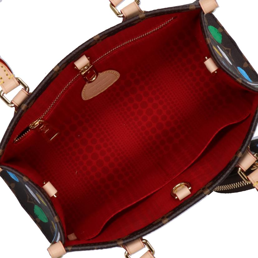 LLOUIS VUITON ルイヴィトン LOUISVUITTON クサマヤヨイ モノグラムオンザゴーPM M46380 レディース 2WAYバッグ ハンドバッグ ショルダーバッグ/オンザゴーPM/モノグラム×クサマヤヨイ/M46380//RFI****/SAランク/37