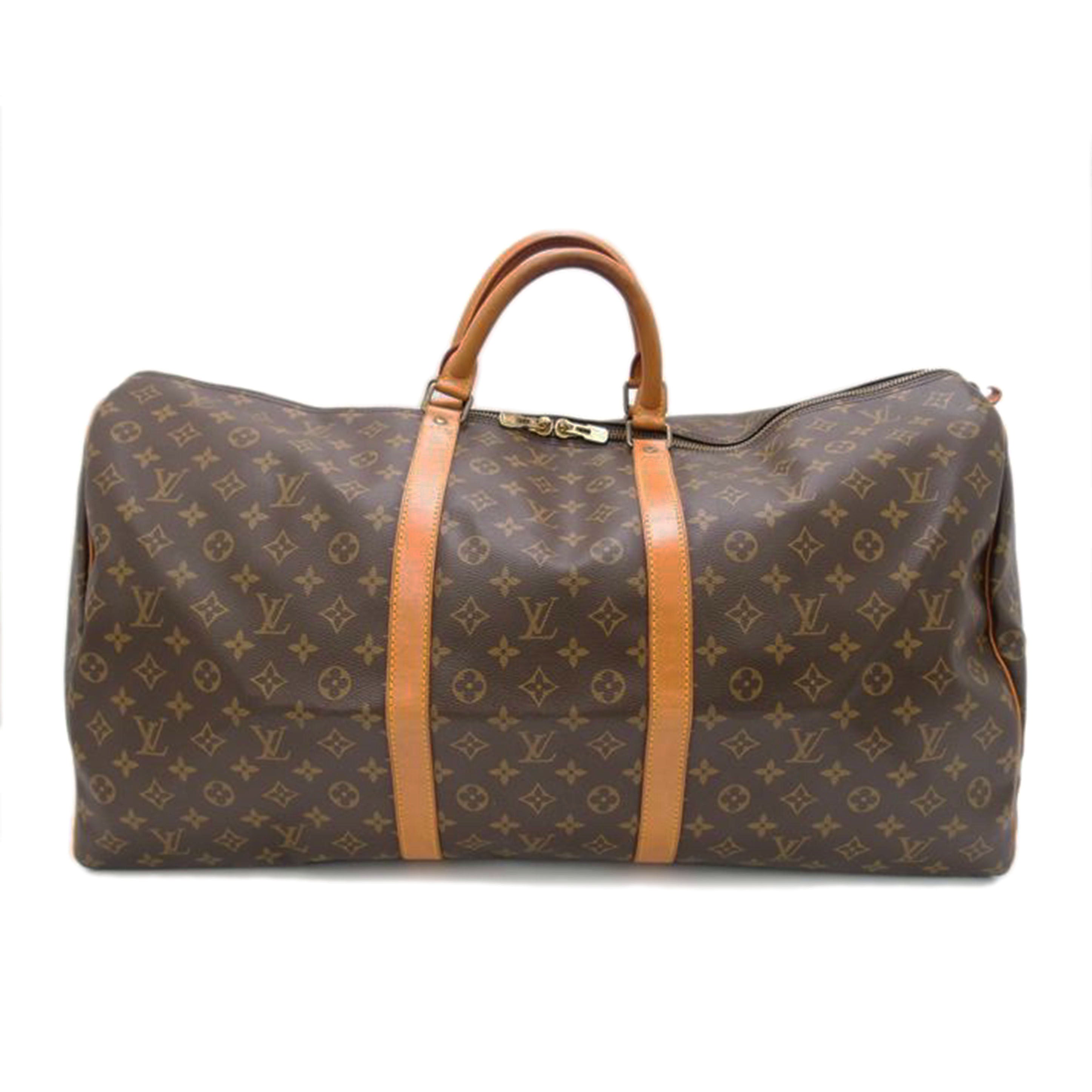 LOUIS VUITTON ルイ・ヴィトン ボストンバッグ トラベルバッグ 旅行カバン ブラウン/キーポル60/モノグラム/M41422//MI0971/ABランク/69