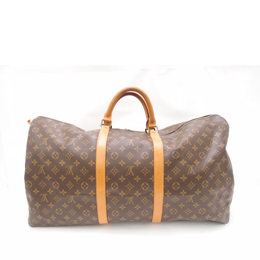 LOUIS VUITTON ルイ・ヴィトン ボストンバッグ トラベルバッグ 旅行カバン ブラウン/キーポル60/モノグラム/M41422//MI0971/ABランク/69