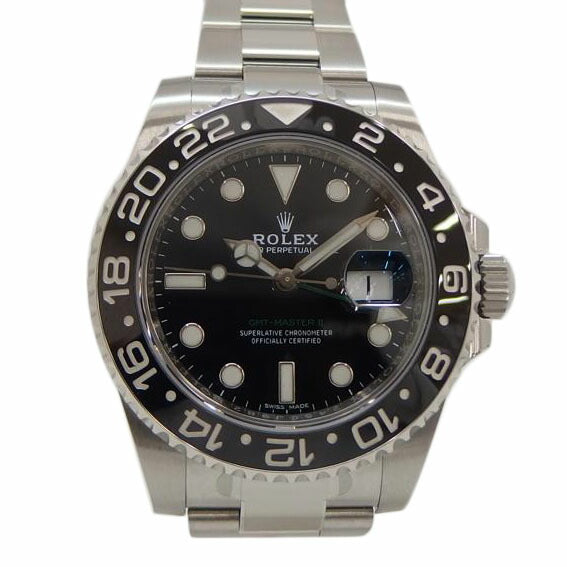 ROLEX ロレックス/GMTマスターII/黒/ランダムルーレット/116710LN//245CJ982/SAランク/82