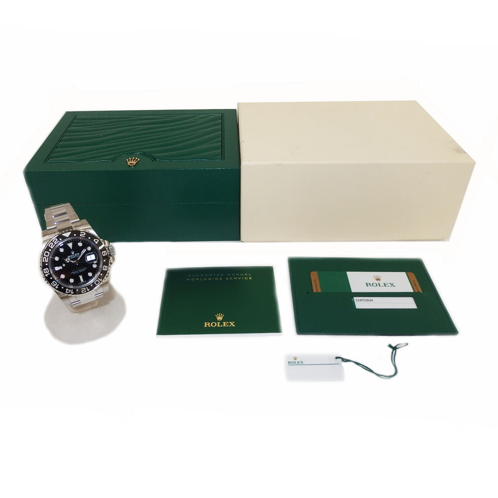 ROLEX ロレックス/GMTマスターII/黒/ランダムルーレット/116710LN//245CJ982/SAランク/82