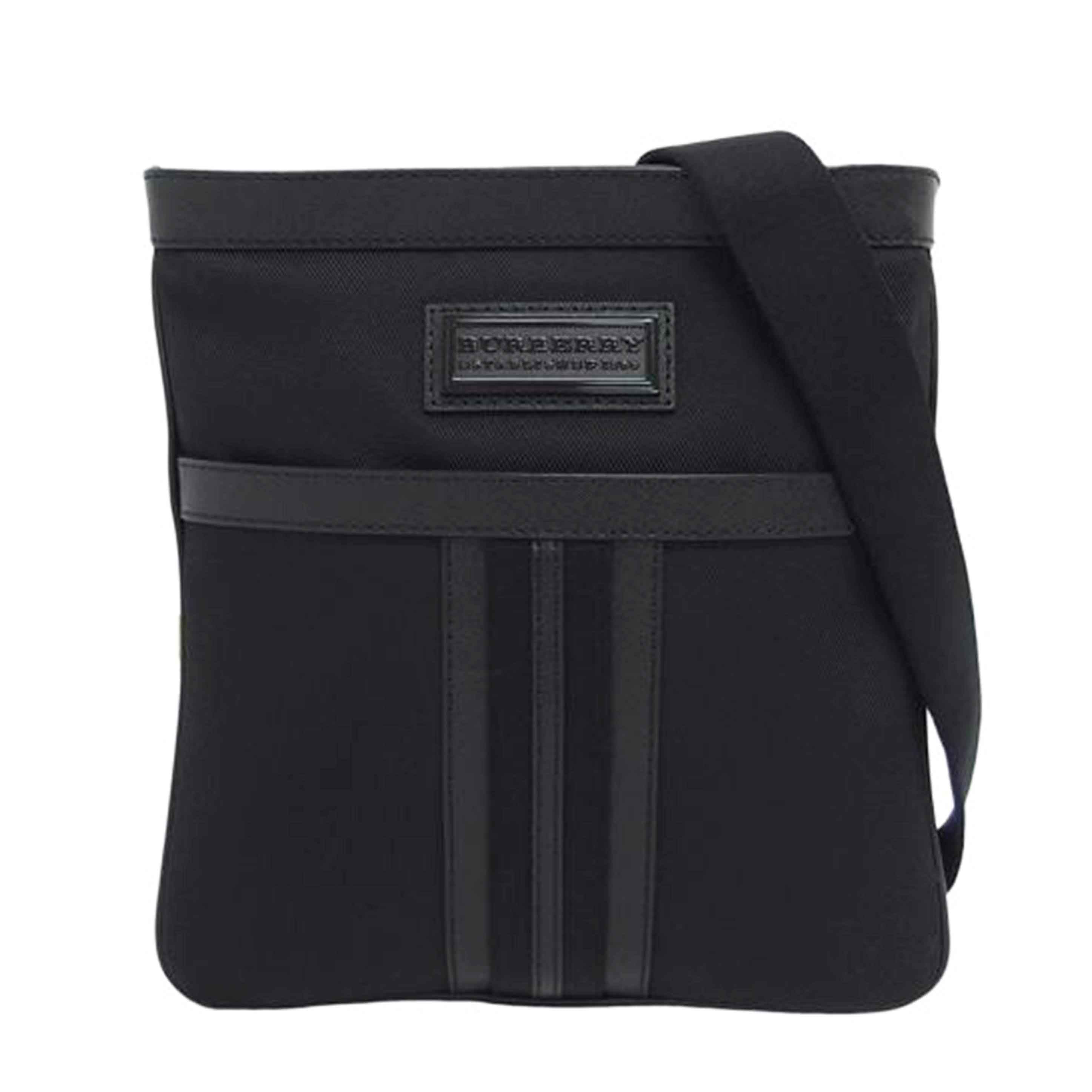 BURBERRY バーバリー/エスタブリッシュド/ナイロンショルダーバッグ/ブラック//SAランク/04