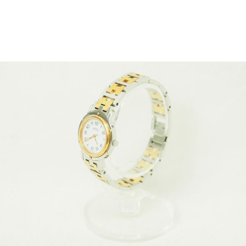HERMES エルメス/クリッパーデイト/レディース/クオーツ/CL3.240//862788/Bランク/78