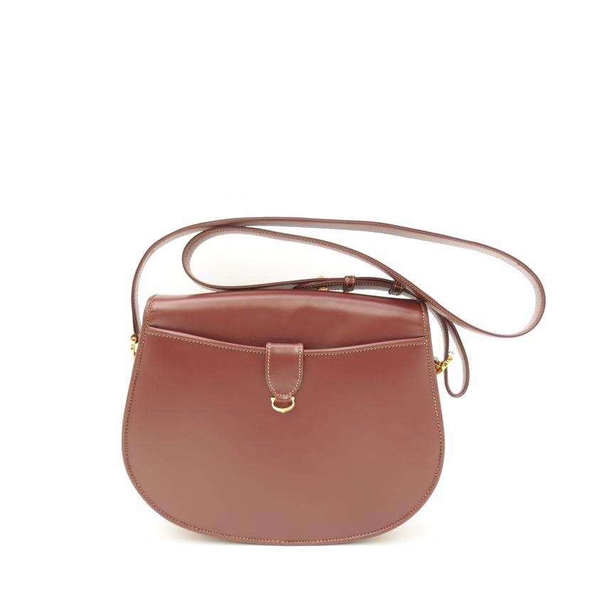 Cartier カルティエ 斜メ掛ケ レディース/マストドゥカルティエ・レザーショルダー/ボルドー//SAランク/69