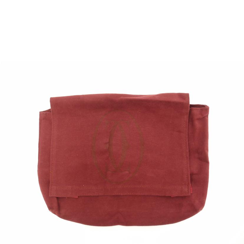 Cartier カルティエ 斜メ掛ケ レディース/マストドゥカルティエ・レザーショルダー/ボルドー//SAランク/69