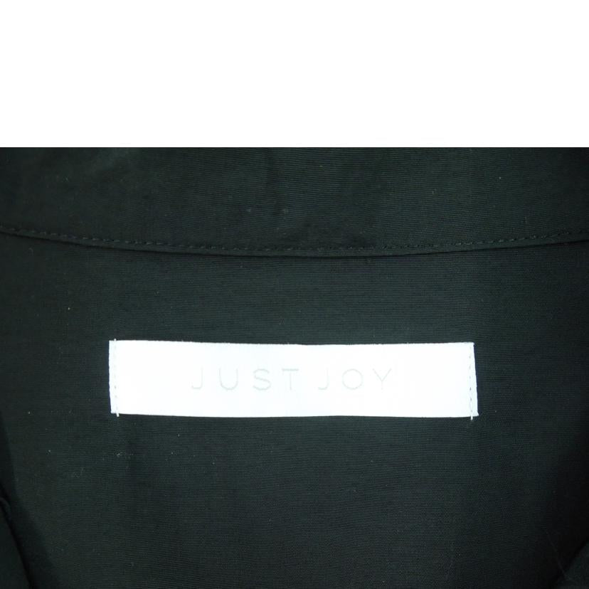 JUST JOY/JUST JOY Aラインナイロンジャンパー ブラック サイズF/800027//Aランク/83