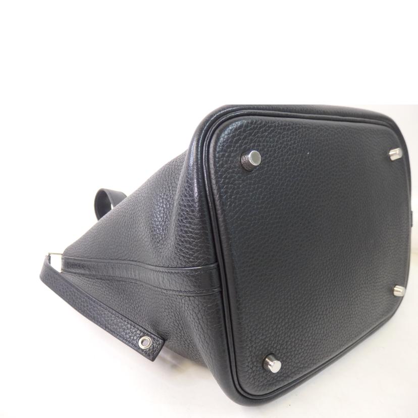 HERMES エルメス/ピコタンロックMM/トリヨンクレマンス/黒(弊社見立て)//シリアル不鮮明/Bランク/84