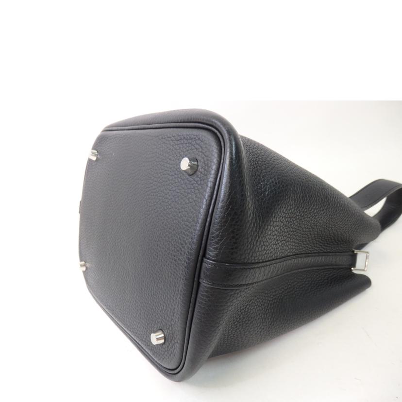HERMES エルメス/ピコタンロックMM/トリヨンクレマンス/黒(弊社見立て)//シリアル不鮮明/Bランク/84