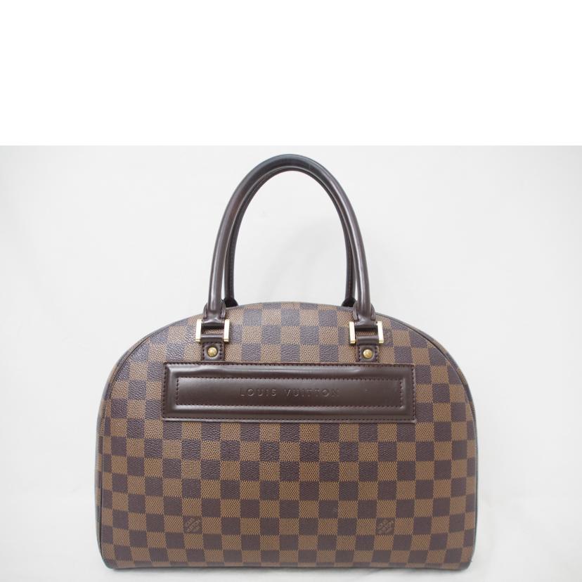 LOUIS VUITTON ルイヴィトン ルイ・ヴィトン ビトン ダミエ・エベヌ 市松模様 ブラウン 茶 トラベルバッグ ショルダーバッグ ハンドバッグ トートバッグ ブラウン メンズ レディース 定番 人気 LV 斜め掛け 肩がけ/ノリータ/ダミエ/エベヌ/N41455//SP0***/Cランク/78