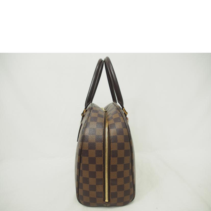 LOUIS VUITTON ルイヴィトン ルイ・ヴィトン ビトン ダミエ・エベヌ 市松模様 ブラウン 茶 トラベルバッグ ショルダーバッグ ハンドバッグ トートバッグ ブラウン メンズ レディース 定番 人気 LV 斜め掛け 肩がけ/ノリータ/ダミエ/エベヌ/N41455//SP0***/Cランク/78