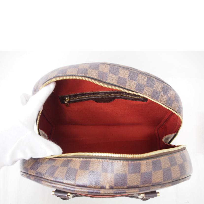 LOUIS VUITTON ルイヴィトン ルイ・ヴィトン ビトン ダミエ・エベヌ 市松模様 ブラウン 茶 トラベルバッグ ショルダーバッグ ハンドバッグ トートバッグ ブラウン メンズ レディース 定番 人気 LV 斜め掛け 肩がけ/ノリータ/ダミエ/エベヌ/N41455//SP0***/Cランク/78