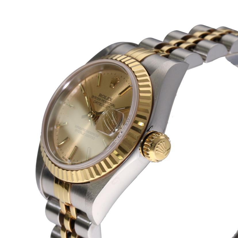 ROLEX ロレックス 腕時計 2000年頃製造 自動巻き コンビ/デイトジャスト・レディース・SS×YG/P番/79173//P659682(2000)/ABランク/75