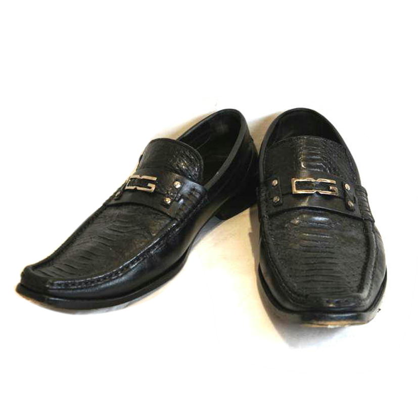 D&G/パイソンレザーシューズ//ABランク/92