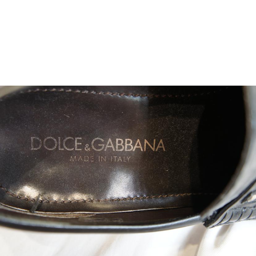 D&G/パイソンレザーシューズ//ABランク/92