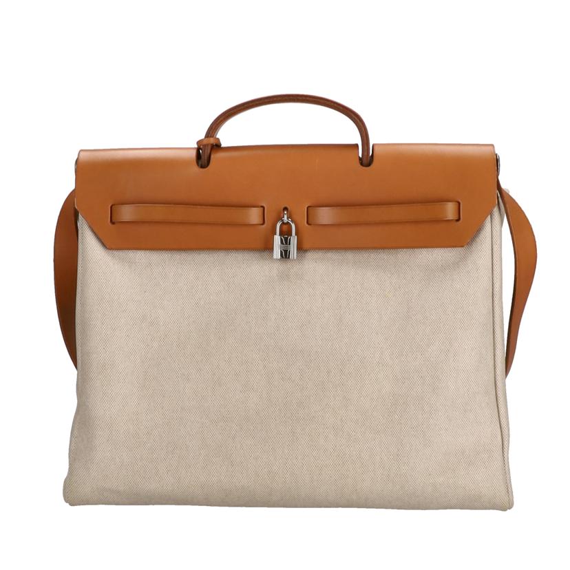 HERMES エルメス/エールバッグMM/キャンバストワルアッシュ/029666CK//C□E**/ABランク/75