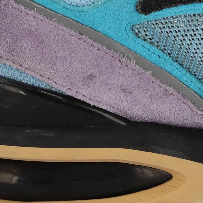 LV ルイヴィトン LOIS VUITTON トレイルラインスニーカー メンズ7 1/2 26㎝ ブルー パープル スウェード/LV スニーカー メンズ7.5//FD0***/Bランク/37