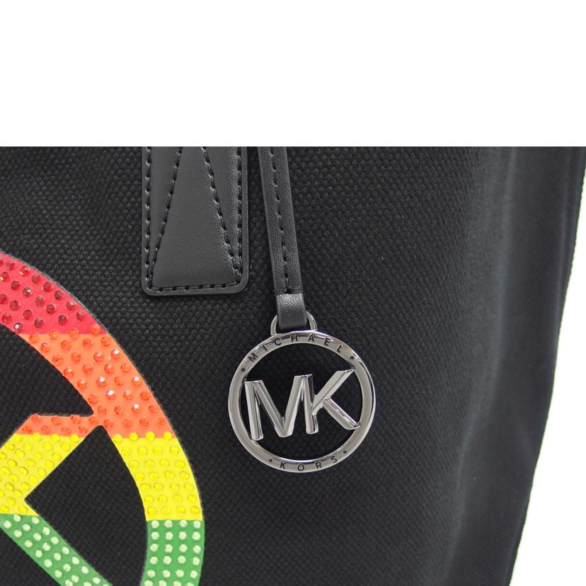 MICHAEL KORS マイケルコース/キャンバストートバッグ/ブラックマルチ/30T2U01T3C//SAランク/04
