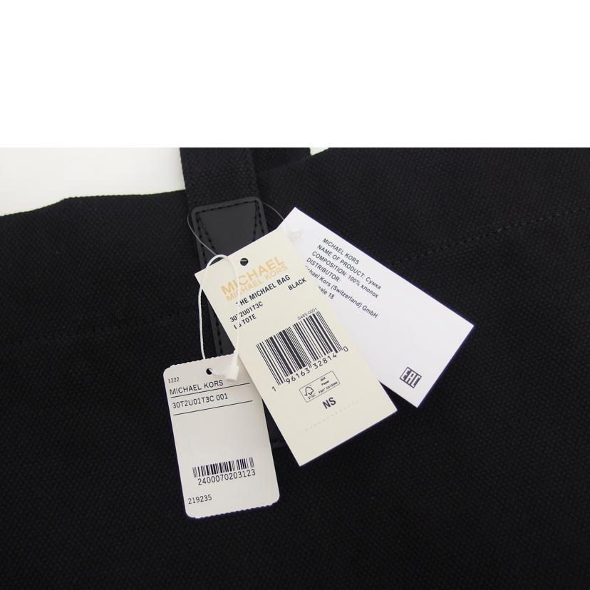 MICHAEL KORS マイケルコース/キャンバストートバッグ/ブラックマルチ/30T2U01T3C//SAランク/04