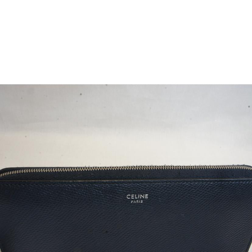 CELINE セリーヌ/ラージジップドウォレット/ラウンドファスナー//SAランク/92