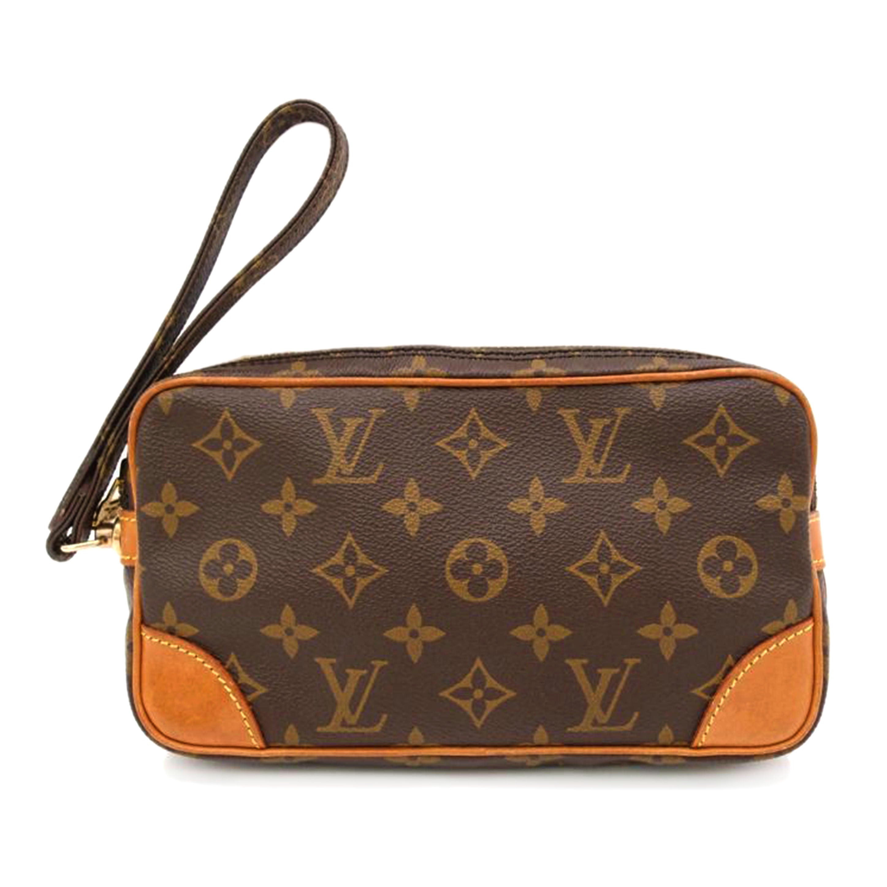 LV ルイ・ヴィトン クラッチバッグ セカンドバッグ メンズ レディース ブラウン/マルリードラゴンヌPM/モノグラム/M51827//881TH/ABランク/69