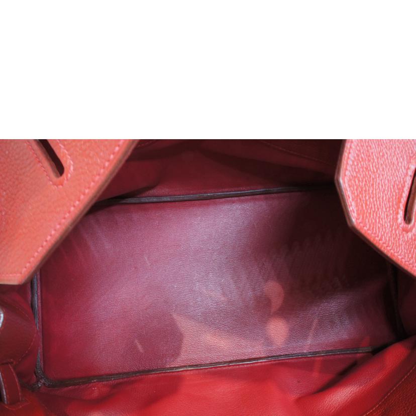 HERMES エルメス/ショルダーバーキン/トリヨンクレマンス/ヴァーミリオンレッド/04239CK//55A □K刻印/Aランク/92