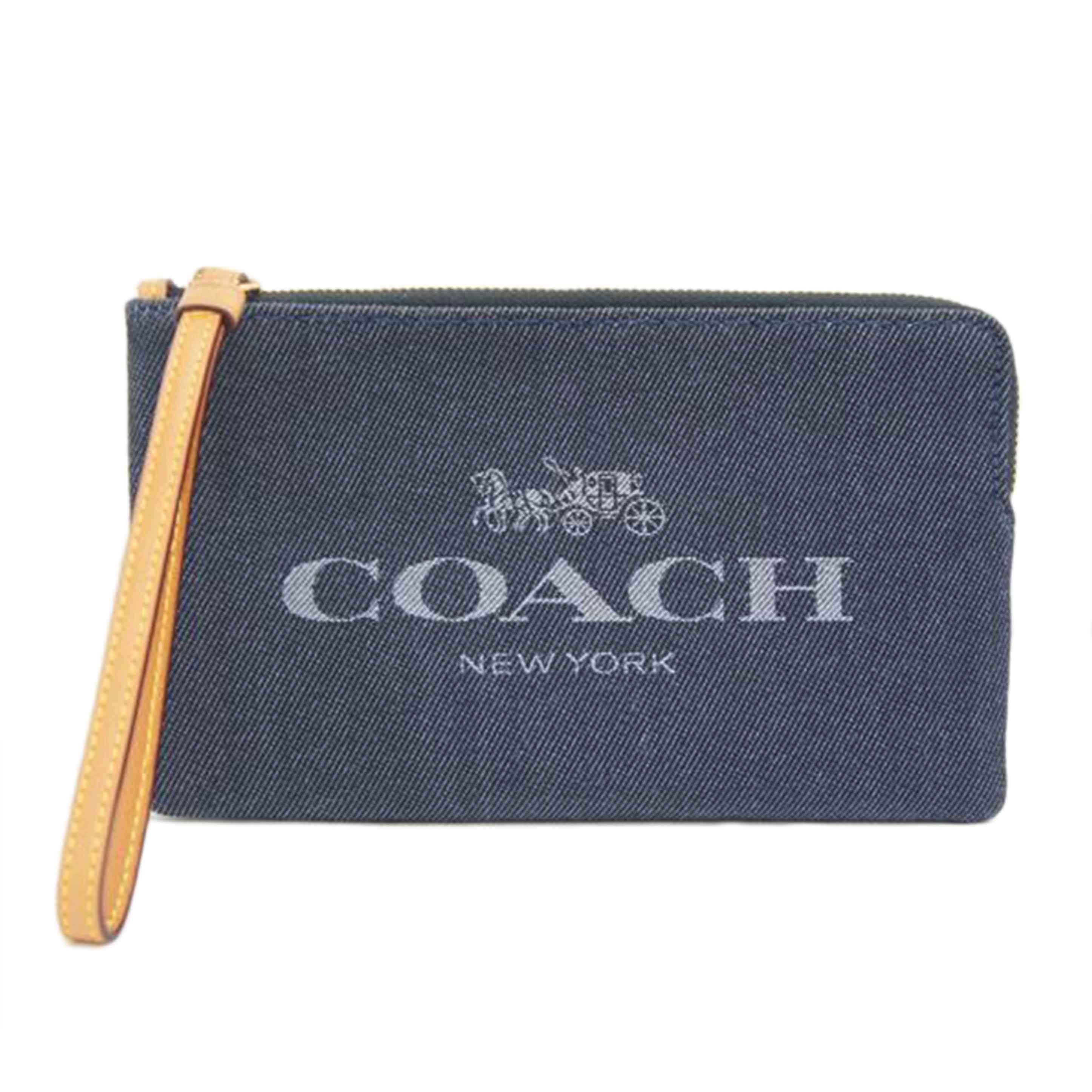 COACH コーチ/ポーチバッグ/リフトレットデニム/C8311//M2177/Aランク/05