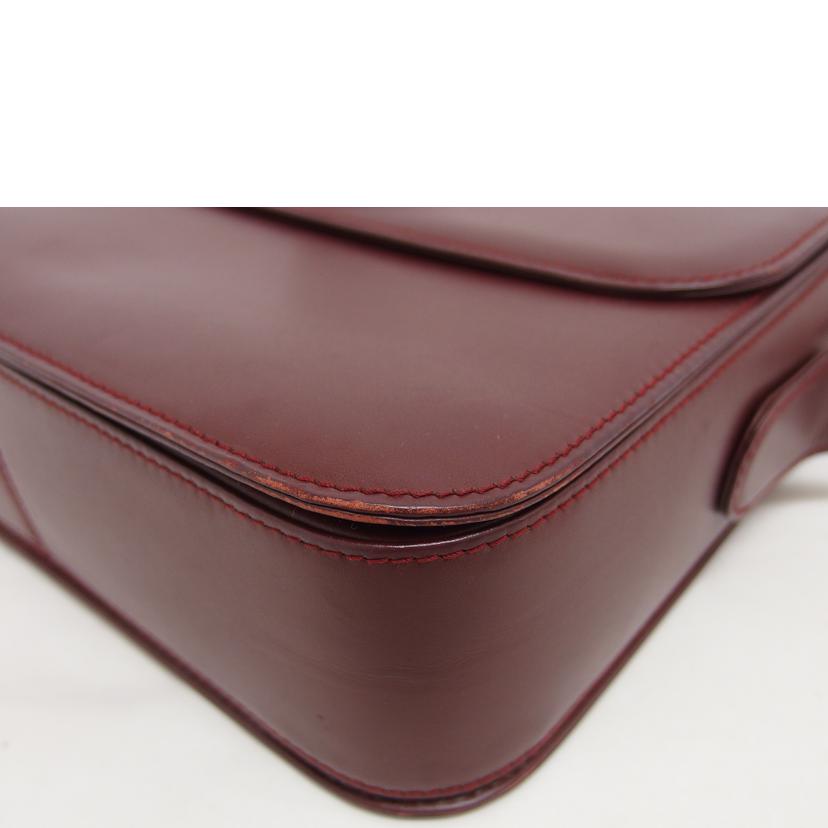 Cartier カルティエ/マストライン/ターンロックショルダーバッグ/ボルドー//Bランク/04
