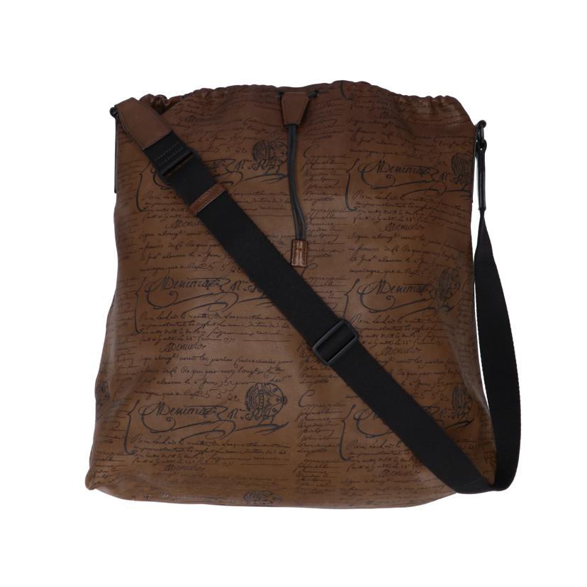 Berluti ベルルッティ/パエィーヌスクリット/カリグラフィレザーダッフルバッグ//U0178/Bランク/75