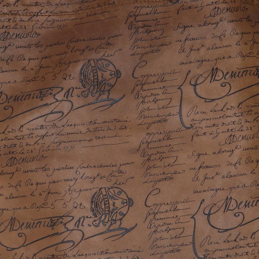 Berluti ベルルッティ/パエィーヌスクリット/カリグラフィレザーダッフルバッグ//U0178/Bランク/75