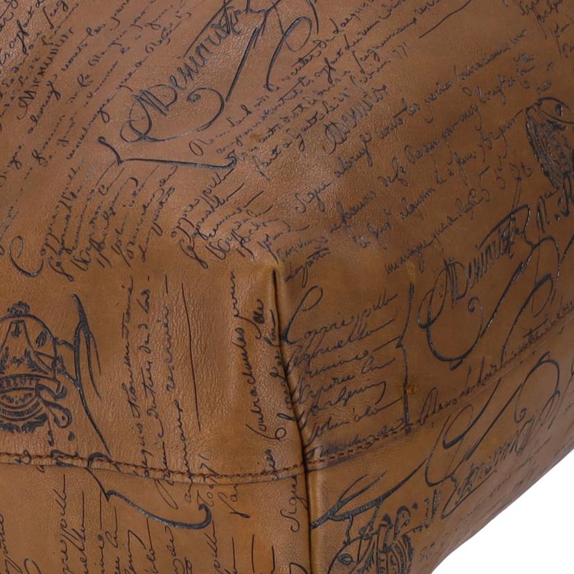 Berluti ベルルッティ/パエィーヌスクリット/カリグラフィレザーダッフルバッグ//U0178/Bランク/75