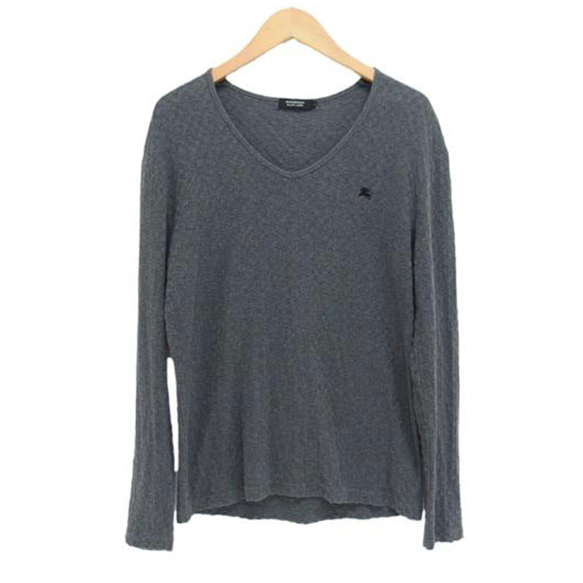 BURBERRY BLACK LEBEL バーバリーブラックレーベル/コットン長袖シャツ/グレー/BMV21-115-06//Bランク/04