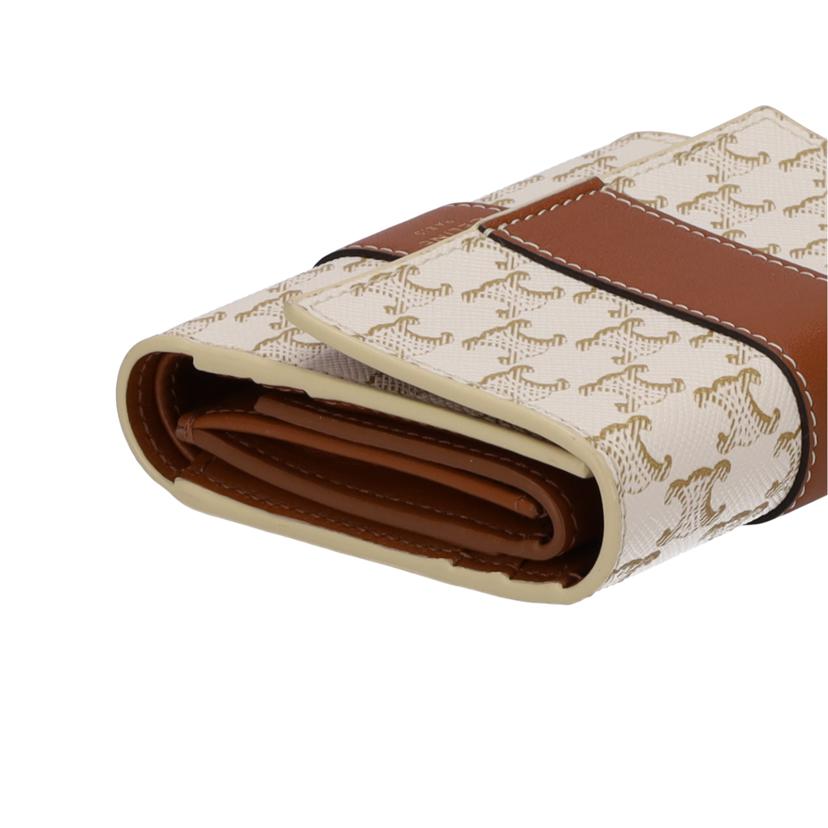 CELINE セリーヌ/スモールトリフォードウォレット/10D572BZ9.01TA//Aランク/75