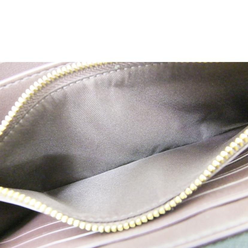 COACH コーチ/シグネチャーモノグラム/ラウンドジップ長財布/CF521//M22**/Aランク/88