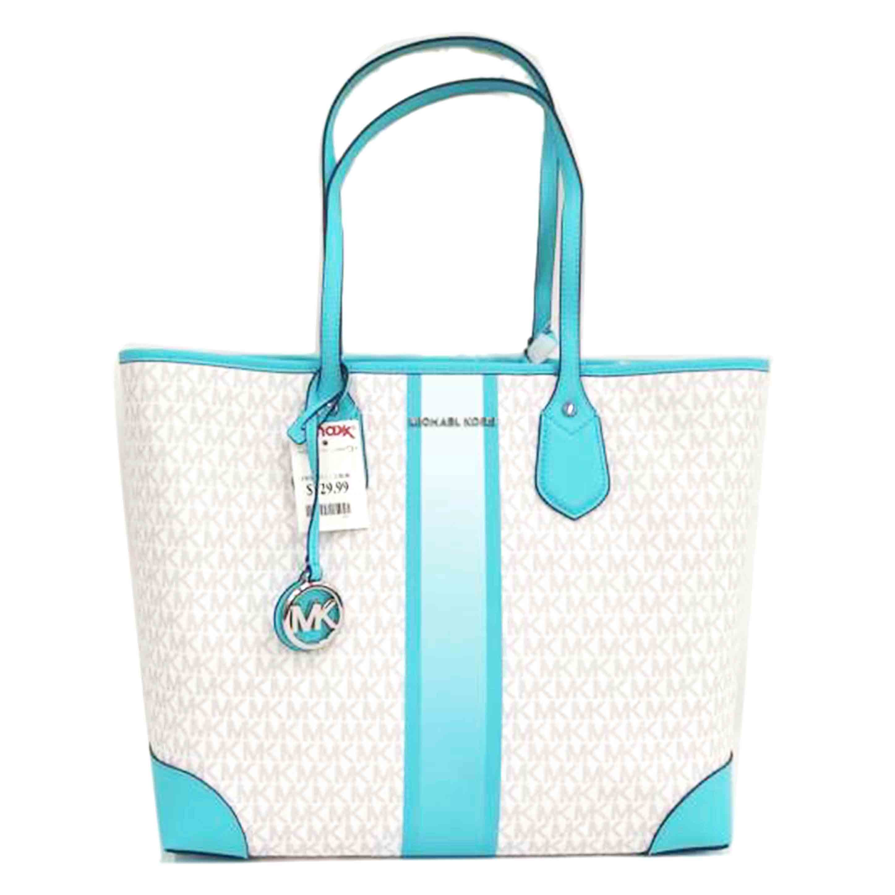 MICHAEL KORS マイケルコース/MICHAEL KORS ラージトートバック (ブルー)//Sランク/82