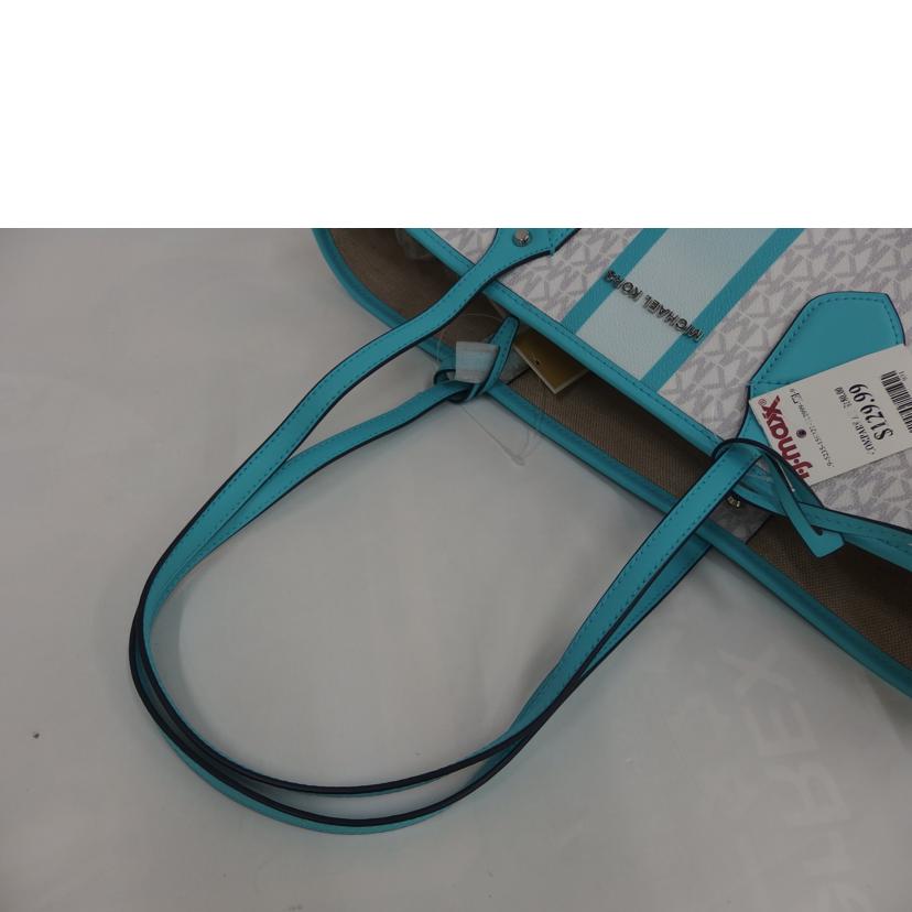 MICHAEL KORS マイケルコース/MICHAEL KORS ラージトートバック (ブルー)//Sランク/82