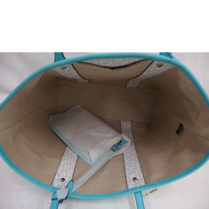 MICHAEL KORS マイケルコース/MICHAEL KORS ラージトートバック (ブルー)//Sランク/82