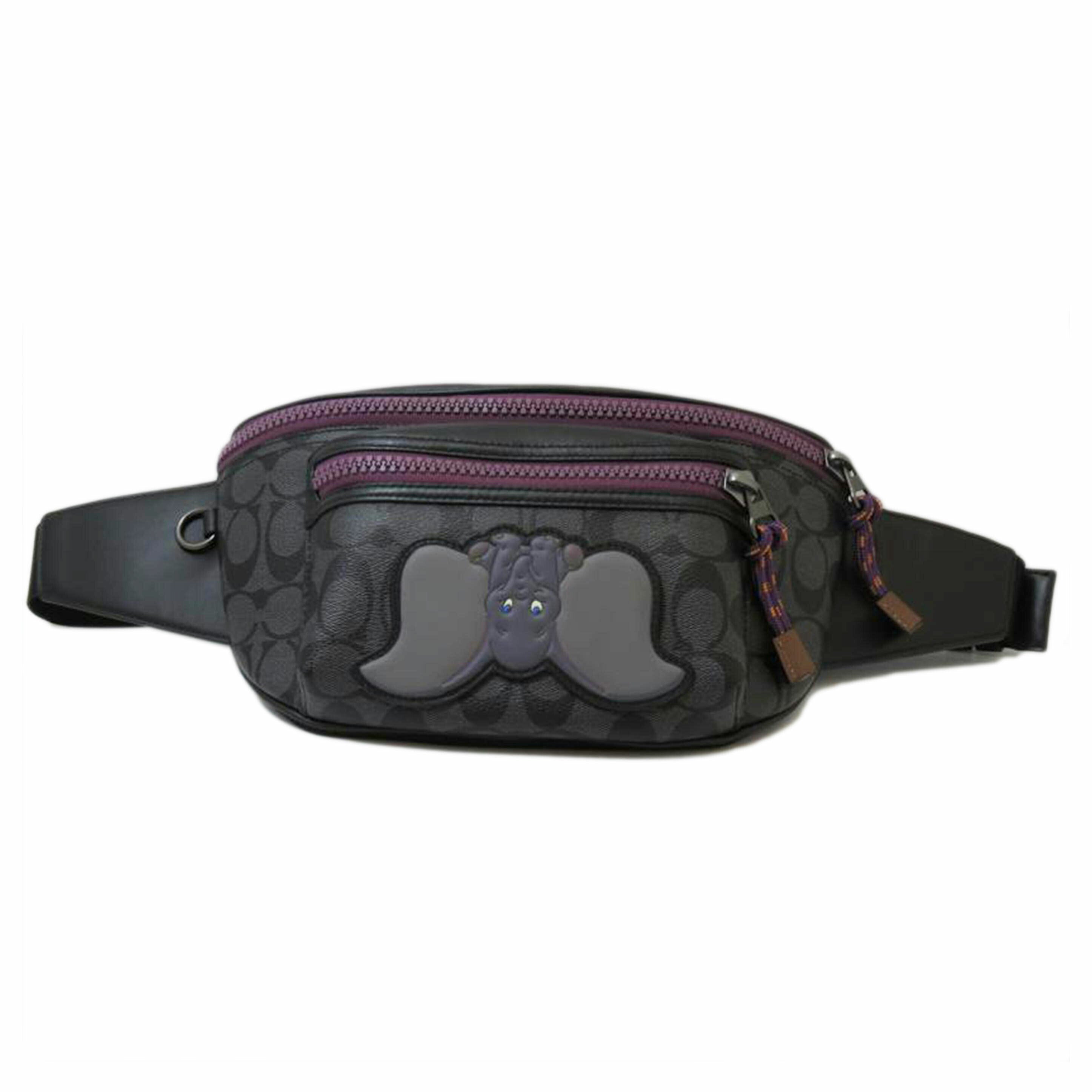 COACH/シグネチャーダンボプリントウエストポーチ/ディズニーコラボ/89905//M1921/Aランク/90