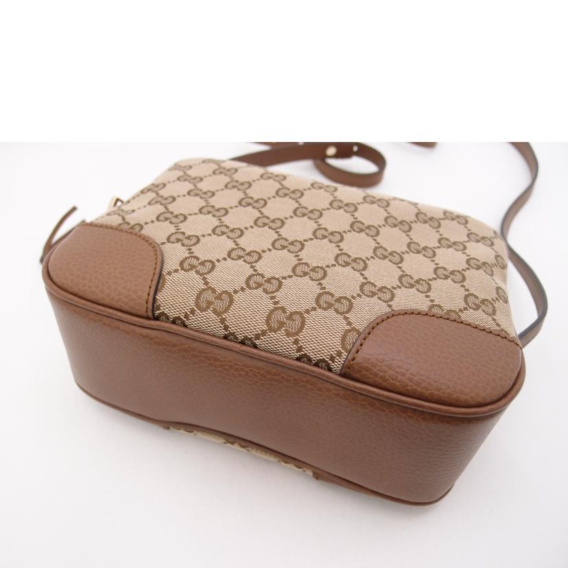 GUCCI グッチ ショルダーバック 茶 レディース 肩掛け 斜め掛け/GGキャンバスショルダー/ブラウン/449413//520***/SAランク/69