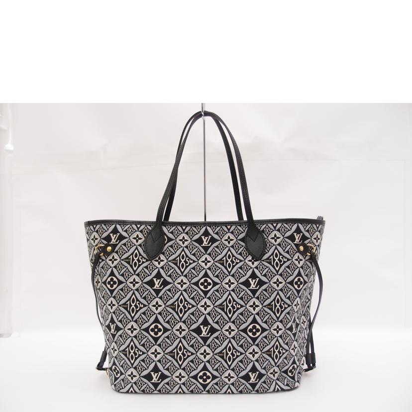 LV ルイ・ヴィトン トートバッグ ショルダー 肩掛け ポーチ付 SINCE1854/ネヴァーフルMM/モノグラム・ジャガード/M57230//GI4240/SAランク/69