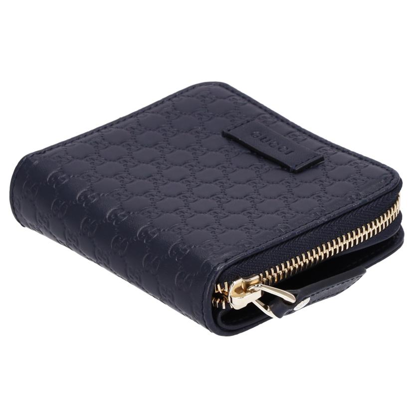 GUCCI グッチ/ラウンドジップコンパクト折財布//Aランク/75