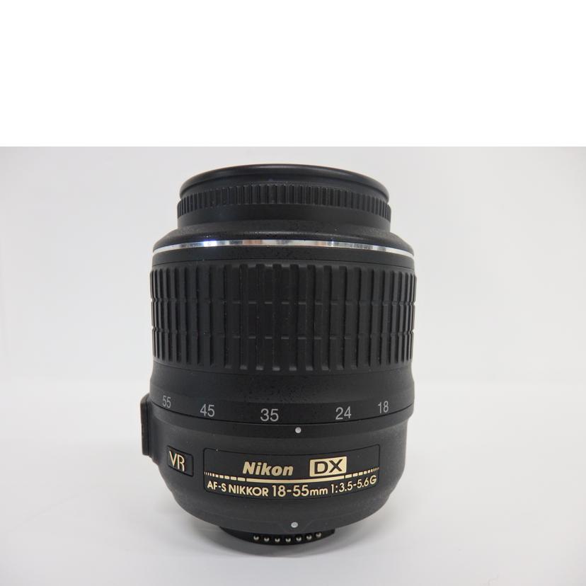 Nikon ニコン/交換レンズ/18-55mm/AF-S DX NIKKOR 18-55mm f3.5-5.6G VR//12368999/Cランク/81