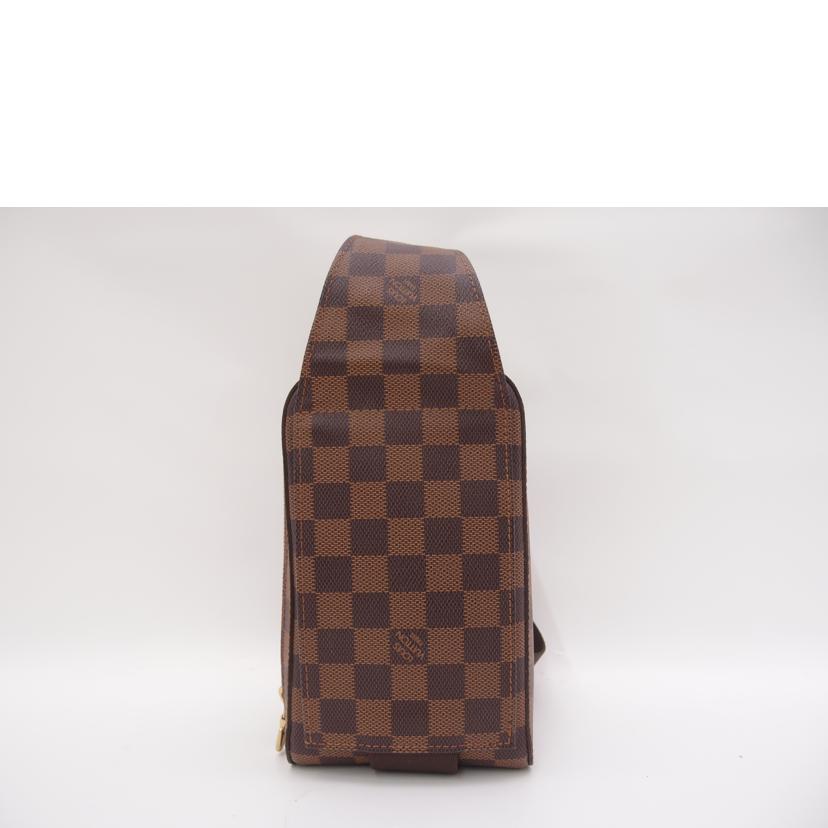 LV ルイ・ヴィトン ボディバッグ ウエストバッグ 中期モデル 斜め掛け メンズ 市松模様 ブラウン/新型ジェロニモス/ダミエ・エベヌ/N51994//CA4079/ABランク/69