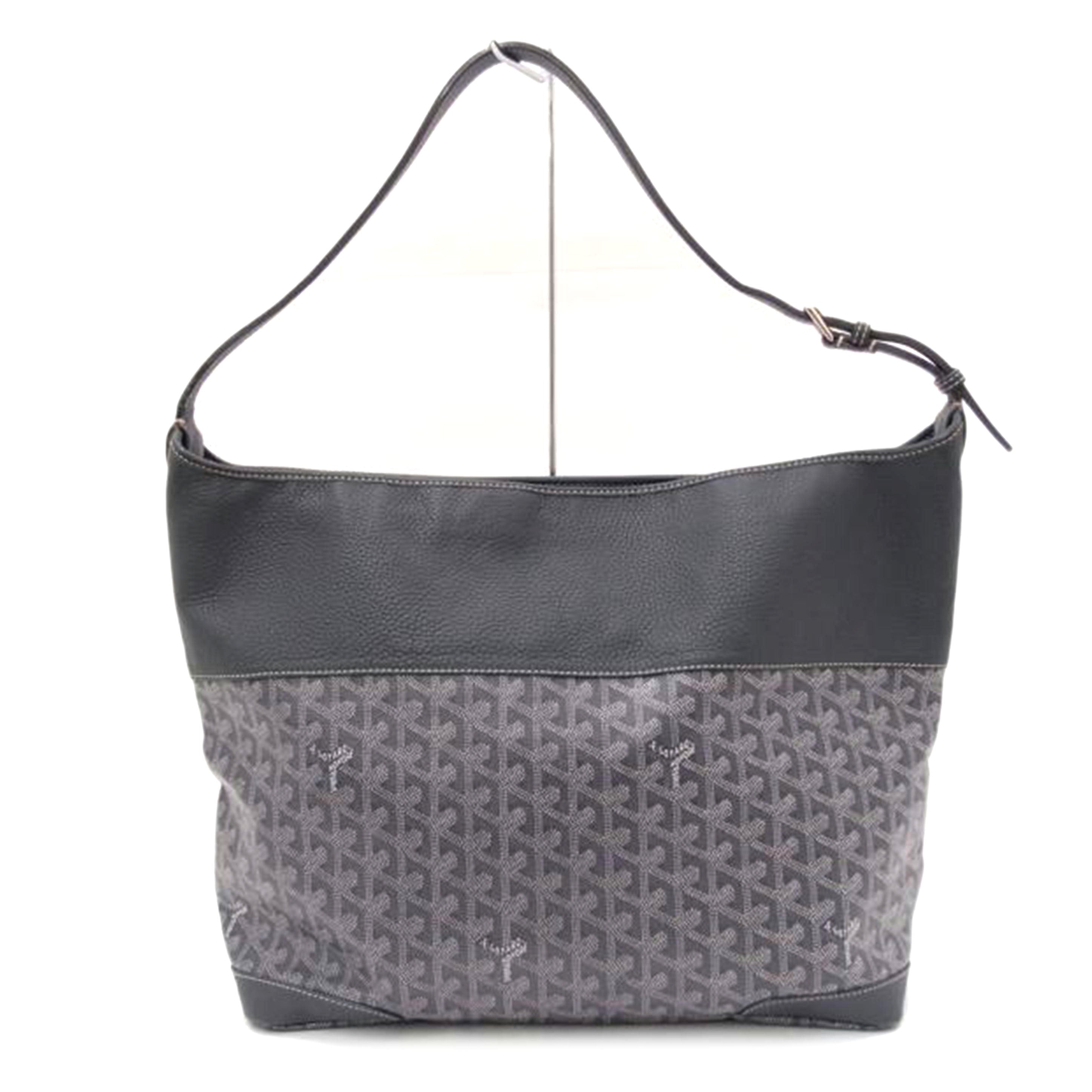 GOYARD ゴヤール ワンショルダー 肩掛け レザー×PVC メンズ レディース/グレナディン/グレー//MAE020145/ABランク/69