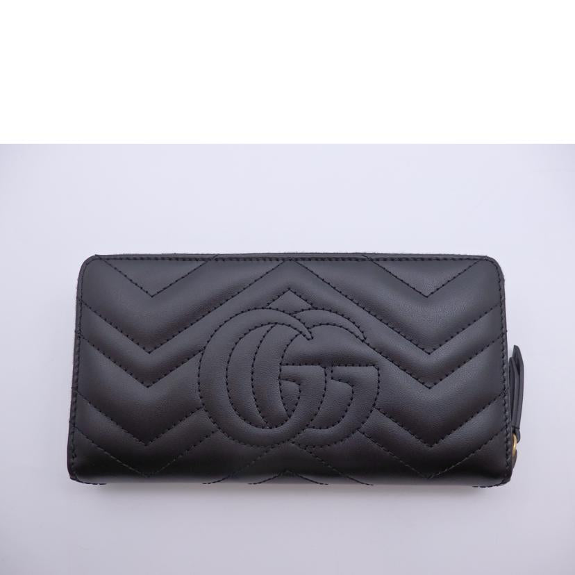 GUCCI グッチ/GGマーモント/ラウンドファスナー長財布/443123//0959/Aランク/93