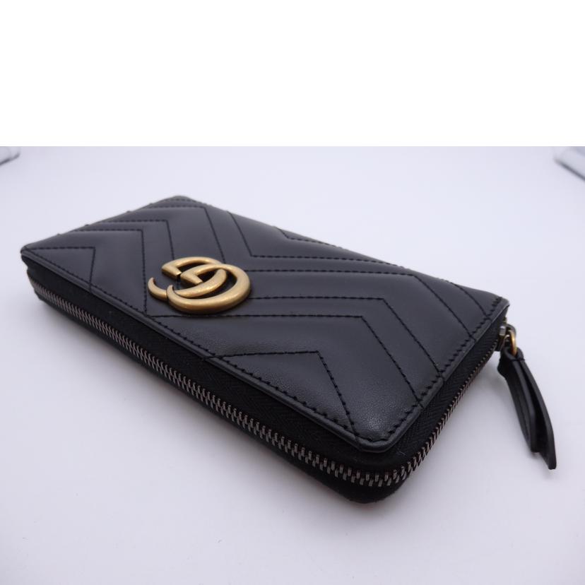 GUCCI グッチ/GGマーモント/ラウンドファスナー長財布/443123//0959/Aランク/93
